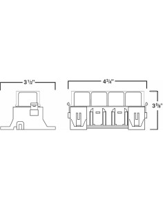 Kit de Relé Mini de 4 Vías HELLA H84988001 - 198g 2