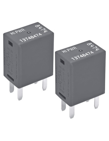 Relé Automotriz Formiden 12V 4 Pines Paquete de 2 - SPDT