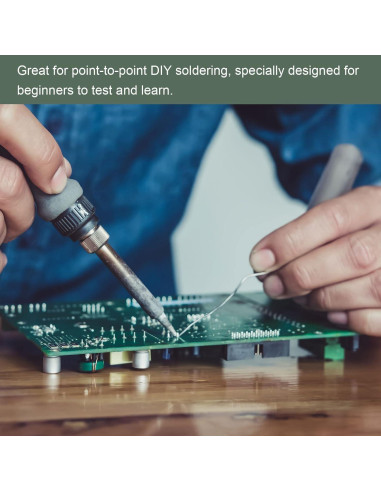 Placas PCB Universales YOKIVE 2 Pcs 50x70mm Verde