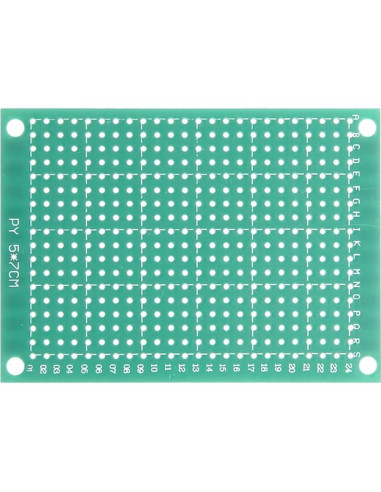 Placas PCB Universales YOKIVE 2 Pcs 50x70mm Verde