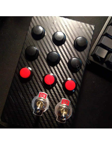 Interruptor Momentáneo 24 Pcs 16mm lkelyonewy 3A 250V CA