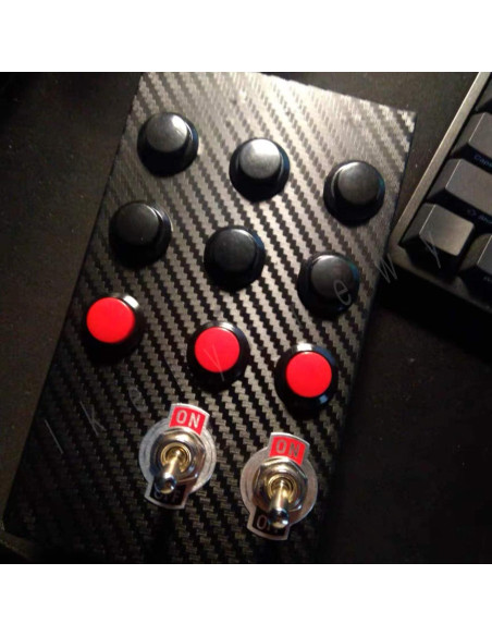 Interruptor Momentáneo 24 Pcs 16mm lkelyonewy 3A 250V CA