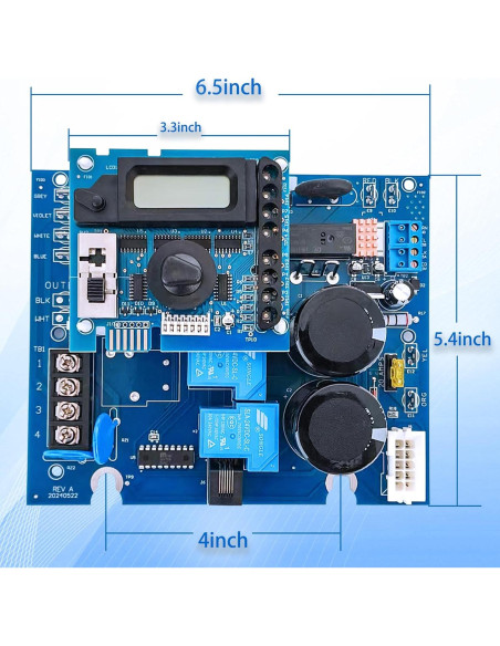 Placa Circuito Principal GLX-PCB-RITE y Visualización GLX-PCB-DSP Placa Circuito Principal GLX-PCB-RITE y Visualización GLX-PCB-DSP