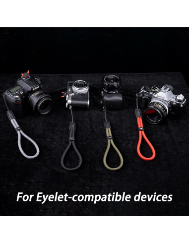 Correa de Muñeca VKO Nylon 6mm Ajustable para Cámaras