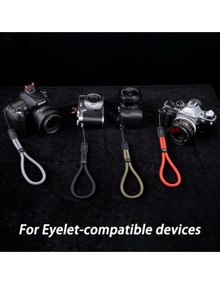 Correa de Muñeca VKO Nylon 6mm Ajustable para Cámaras