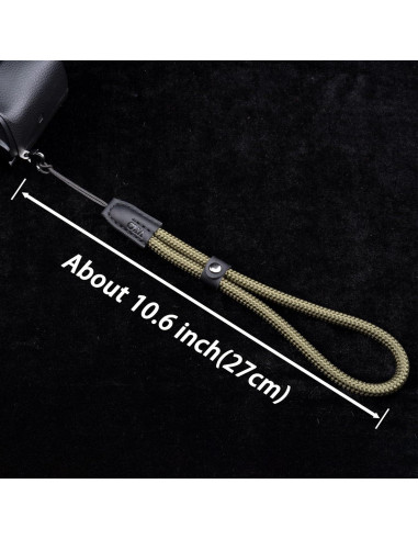 Correa de Muñeca VKO Nylon 6mm Ajustable para Cámaras