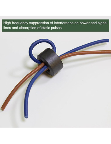 Núcleo Toroidal de Ferrita YOKIVE 36x23x15mm Verde