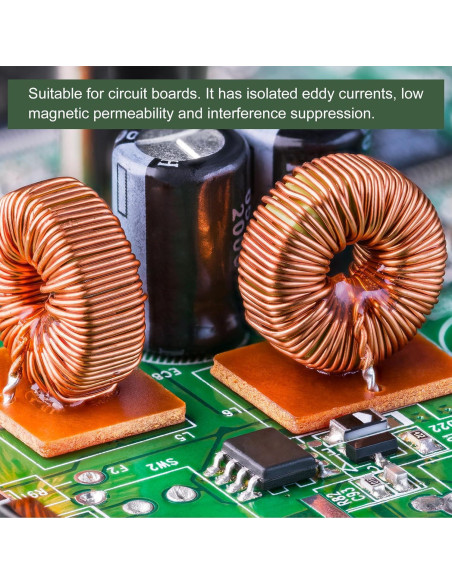 Núcleo Toroidal de Ferrita YOKIVE 36x23x15mm Verde