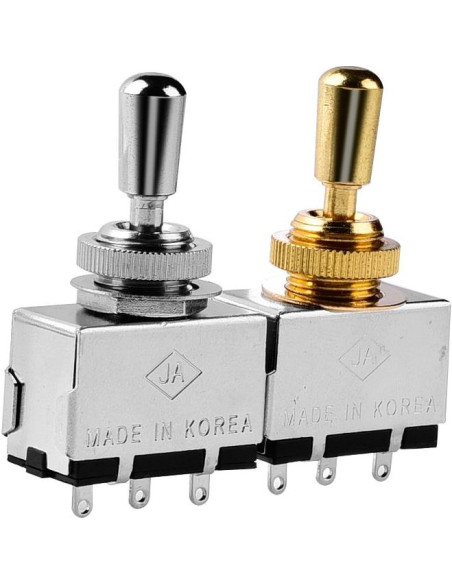 Interruptor de palanca 3 vías Shen Zhen para guitarra Les Paul oro Interruptor de palanca 3 vías Shen Zhen para guitarra Les Paul oro