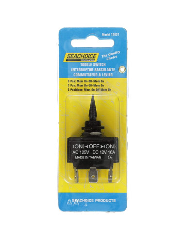 Interruptor de Palanca 3 Posiciones Seachoice 50-12031
