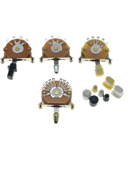 Interruptor de Cuchilla Dopro 3 Vías para Guitarras Eléctricas Interruptor de Cuchilla Dopro 3 Vías para Guitarras Eléctricas