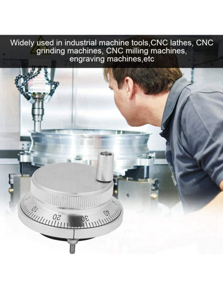 Volante Electrónico CNC Walfront 60mm 4 Terminales 5V