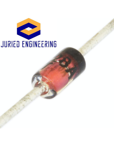 Diodo Zener 6V 500mW ON Semiconductor 1N5233B (Paquete de 10)