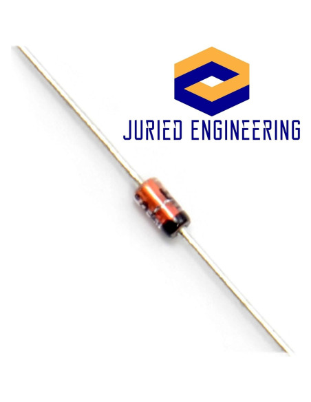 Diodo Zener 6V 500mW ON Semiconductor 1N5233B (Paquete de 10) Diodo Zener 6V 500mW ON Semiconductor 1N5233B (Paquete de 10)