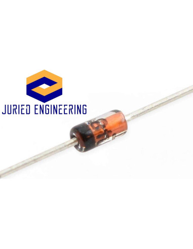 Diodo Zener 7.5V 500mW ON Semiconductor 1N5236B (Paquete de 10)