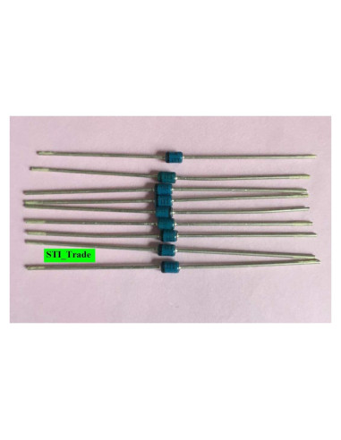 Diodo Zener 62V 1W 1N4759A - Paquete de 10 unidades