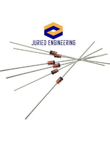 Diodo Zener 7.5V 500mW ON Semiconductor 1N5236B (Paquete de 5)