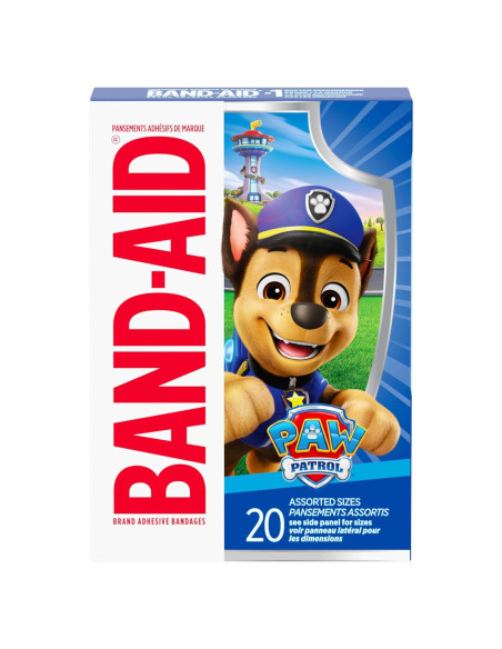 Vendajes Adhesivos Estériles Band-Aid Paw Patrol 20 ct