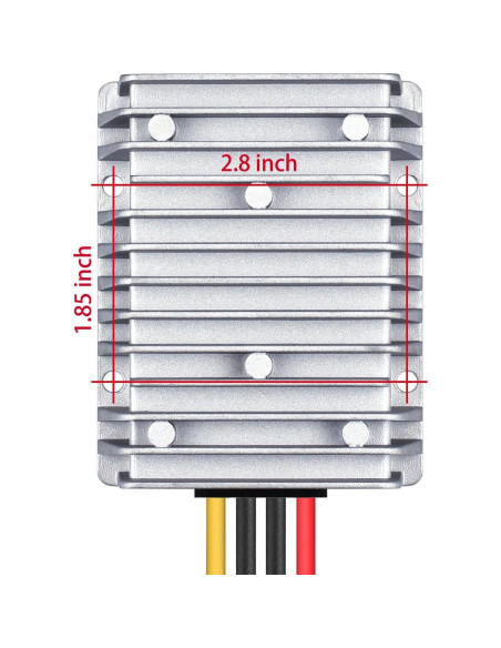 Convertidor DC 36/48V a 12V 30A Cllena 360W Impermeable