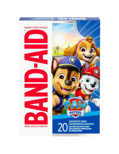 Vendajes Adhesivos Estériles Band-Aid Paw Patrol 20 ct 2