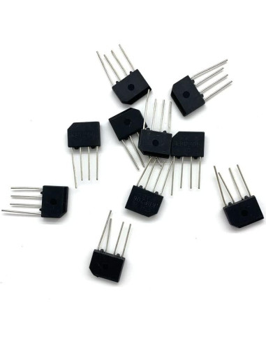 Rectificador de Puente de Diodo Gump's Grocery 10PCS 2A 600V