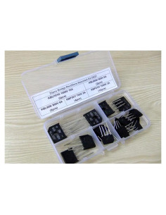 Kit de 20 Puentes Rectificadores Genérico KBU/KBP/KBL
