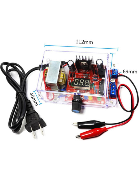 Kit DIY Alinan 2pcs Regulador de Voltaje LM317 1.25V-12.5V
