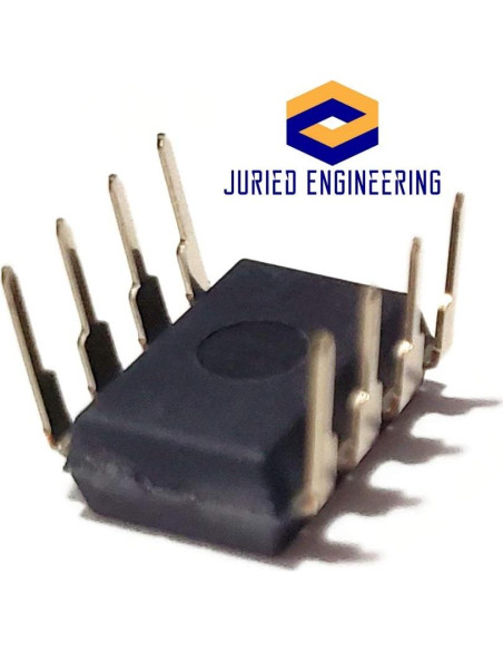 Amplificador Operacional JFET TL071CP TI Bajo Ruido - Paquete de 5