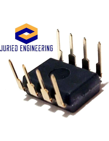 Amplificador Operacional JFET TL071CP TI Bajo Ruido - Paquete de 5