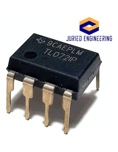 Amplificador Operacional TL072IP JFET Bajo Ruido - Paquete de 5 2