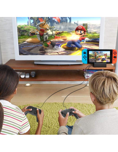 Dock de Carga para Nintendo Switch Ponkor - Adaptador USB 3.0
