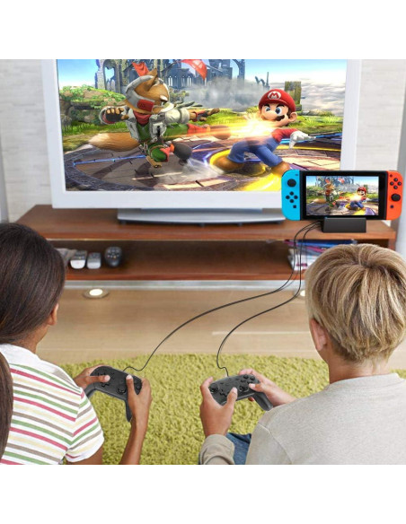 Dock de Carga para Nintendo Switch Ponkor - Adaptador USB 3.0