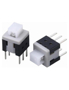 100 Piezas Micro Interruptor Táctil 6 Pin Superele 5.8mm