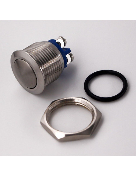 Interruptor Momentáneo URTONE UR162 1NO IP67 Acero Inoxidable