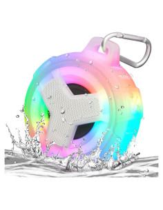 Altavoz Bluetooth Impermeable EBODA IP67 con Luz LED 2000mAh