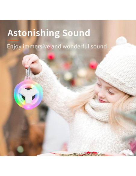 Altavoz Bluetooth Impermeable EBODA IP67 con Luz LED 2000mAh