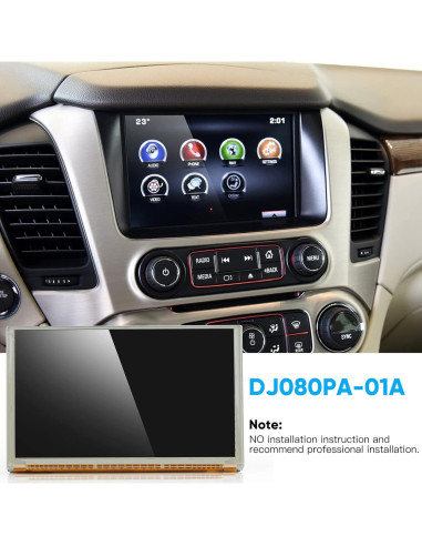 Pantalla Táctil de Reemplazo 8" WonVon para Chevy GMC 2014-2019