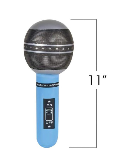 Juego de 24 Micrófonos Inflables ArtCreativity 28 cm