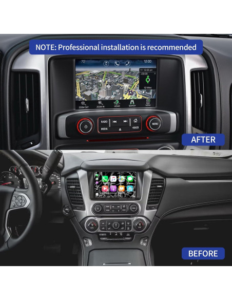 Reemplazo Pantalla Táctil Digitizer TsuperU 8" para Chevy GMC