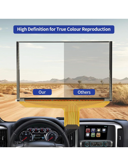 Reemplazo Pantalla Táctil Digitizer TsuperU 8" para Chevy GMC