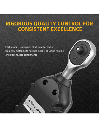 Llave de Torque Digital AICEYI 30 Nm 1/4 Pulgada Precisión +/-2%