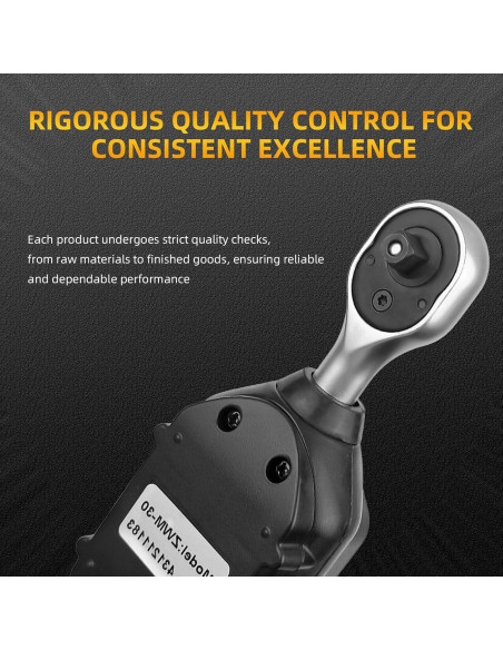 Llave de Torque Digital AICEYI 30 Nm 1/4 Pulgada Precisión +/-2%