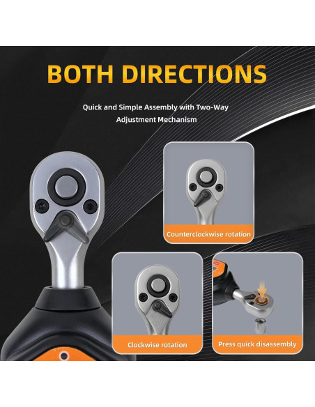 Llave de Torque Digital AICEYI 30 Nm 1/4 Pulgada Precisión +/-2%