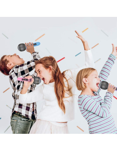 Juego de 24 Micrófonos Inflables ArtCreativity 28 cm