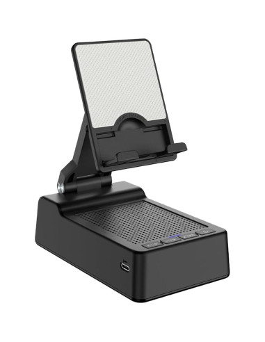 Soporte para Teléfono con Altavoz Bluetooth Fanlory Negro