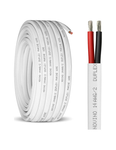 Cable Marino Dúplex 14 AWG 30.48 m Cobre Estañado NOVINO