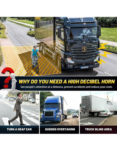 Alarma de Respaldo DXGTOZA 110DB 12-48V Impermeable