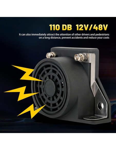 Alarma de Respaldo DXGTOZA 110DB 12-48V Impermeable