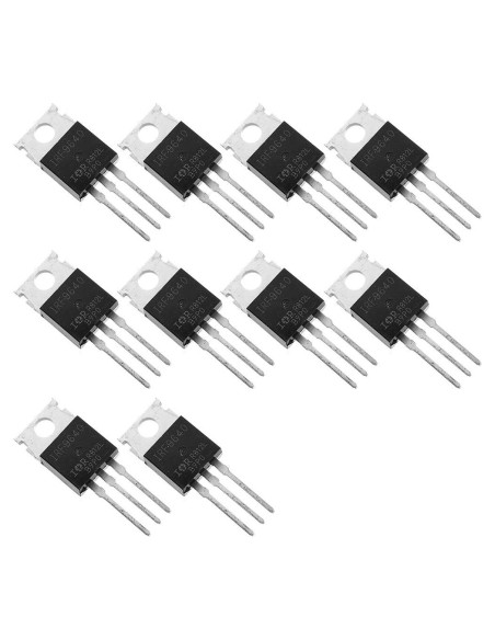 10 Transistores MOSFET P-Channel IRF9640 11A 200V TO-220AB
