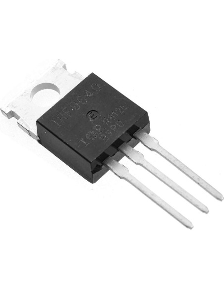 10 Transistores MOSFET P-Channel IRF9640 11A 200V TO-220AB